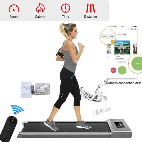 Under Desk Treadmill with Incline App Remote Control 4 in 1 Folding Pad Remote 1