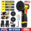 12V Mini Cordless Angle Grinder, Cutting Grinding Sanding Power Tool 2 Batteries 2