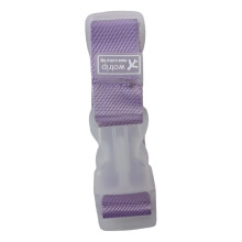 (Purple)Nylon Travel Luggage Strap With Secure Buckle Multiple Colors Anti Loss Durable