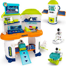 Space Mission Transforming Rocket & Control Station Playset