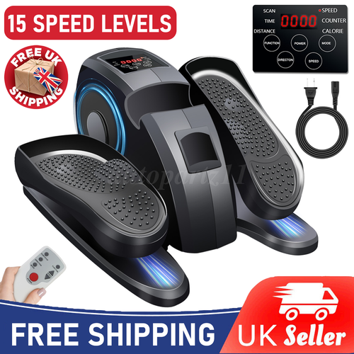 2026 Upgraded Ellipse Leg Exerciser Seated Under Desk Elliptical Remote Control 1