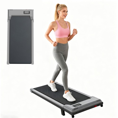 Foldable Treadmill Walking Pad Electric Running Machine APP Bluetooth Under Desk 1
