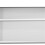 Aluminium Front Door Canopy 75x195cm White 7