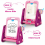 deAO Toys Creative Glow 3-in-1 Vanity & Drawing Play Set 3