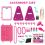 deAO Toys Creative Glow 3-in-1 Vanity & Drawing Play Set 4