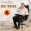 Homcom HOMCOM Big and Tall Office Chair with Lumbar Support, Black 9