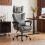 Homcom HOMCOM Big and Tall Office Chair with Lumbar Support, Grey 1