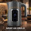 Homcom HOMCOM 1.7L Fast Boil 3000W Electric Kettle with LED Display, Grey 8