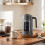 Homcom HOMCOM 1.7L Fast Boil 3000W Electric Kettle with LED Display, Grey 2