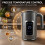 Homcom HOMCOM 1.7L Fast Boil 3000W Electric Kettle with LED Display, Grey 6