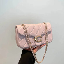 (B) 2026Small Fragrant Wind Bag Handbag Rhombic Chain Bag 2026 New One-shoulder Messenger Bag Joker High Sense Small Square Bag Tide