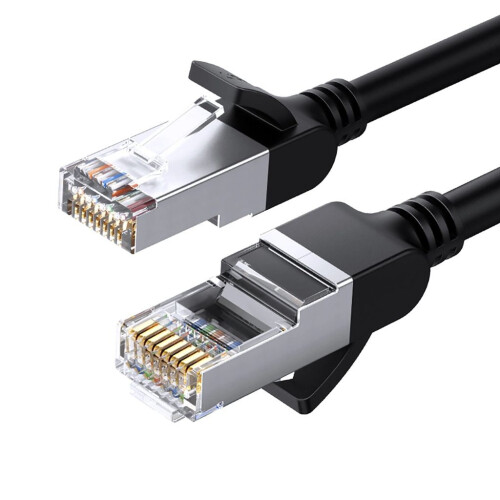 Ugreen Ethernet Cat 6 U/UTP-kabel, 2 m - Zwart