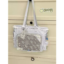 (Blue - No Decoration) Ballet Girl Large Appetite Itabag Japanese Two-Dimension Single Shoulder Crossbody Bag Gift For Friends Women'S Handbag
