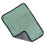 JVL Microfibre Cloth Grey Green Household Cleaning Cloth 3