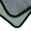 JVL Microfibre Cloth Grey Green Household Cleaning Cloth 4