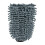 JVL Microfibre Hand Mitt Grey Dusting Cloth 2