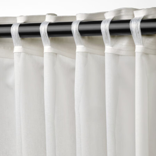IKEA ROSENROBINIA Sheer Curtains 145x250 2