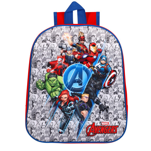 Marvel Avengers 3D Eva Backpack Kids School Bag