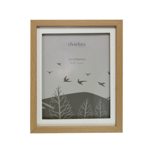 Medium Oak Photo Frame - 8x10"