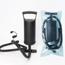 (Black large hand pump, 130CM) Hage Utendørs Halloween Tumbler Oppblåsbare Gresskar Hodeskalle Form Ornament Lys