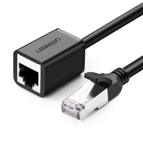 Cablu prelungitor Ugreen Ethernet, RJ45, Cat 6 FTP, 1000Mbps, 3m