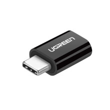 UGREEN USB-C til Micro USB Adapter - Svart