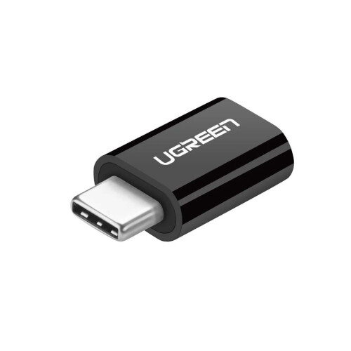 UGREEN USB-C til Micro USB Adapter - Svart