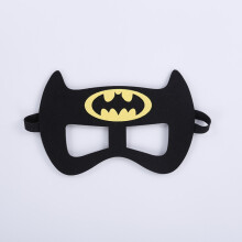 (Batman; On Demand) Felt Halloween Masks Decorations Custom Made Cartoon Face Masks for Kids Costume Party Supplies