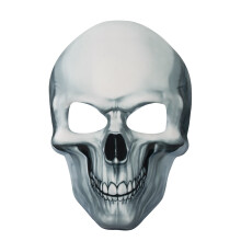 (Glow-in-the-dark white skull mask HDBZ24781) Halloween Horror Glow-in-the-Dark Skull Mask Heart-Pounding