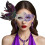 (black) Venice Carnival Feather Lace Half-Face Masquerade Mask Halloween 2