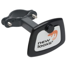 Système de fixation - New Looxs Smart-Lock - 21,1–25,4 mm - Acier - Noir