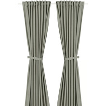 IKEA LENDA Cotton Curtains 140x250 cm