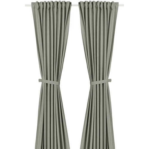 IKEA LENDA Cotton Curtains 140x250 cm