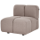 Beliani 1-Seat Section MAKSABERG Fabric Taupe 1