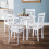 Set Of 2 Coast White Dining Chairs 6