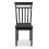 Set Of 2 Coast Black Dining Chairs 3