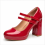 (42, Red) Mary Janes Shoes Size 34-42 3