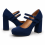 (41, Navy Blue) Mary Janes Shoes Size 34-42 5