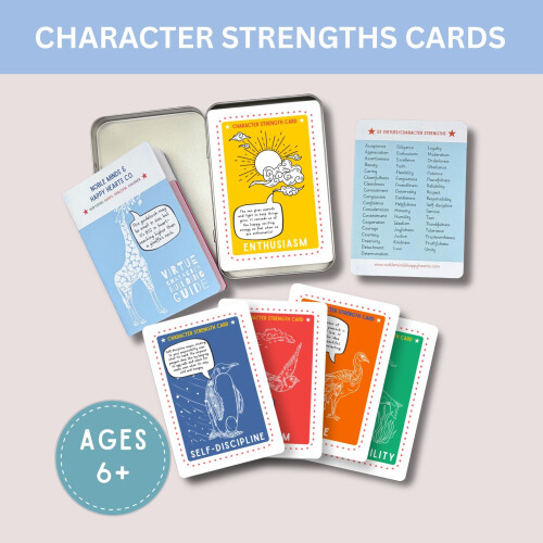CHARACTER BUILDING & VIRTUES CARDS PARENTING TOOL 1