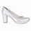 (41, Silver) Chunky Platform Shoes Size 34-42 2