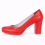 (42, Red) Chunky Platform Shoes Size 34-42 4