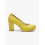(37, Yellow) Chunky Platform Shoes Size 34-42 2