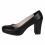 (39, Black) Chunky Platform Shoes Size 34-42 3