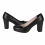 (36, Black) Chunky Platform Shoes Size 34-42 5