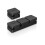 UGREEN Organizzatore per cavi a 6 slot, 2 pezzi - Nero 1