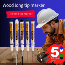 5PCS Deep Hole Long Nib- for Metal Perforating Pen Waterproof Woodworking Decoration Multi-Purpose