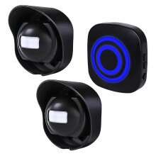 Wireless Driveway Alarm Outdoor Motion Sensor Outdoor for Home Security Alarm Fg