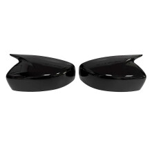 For Infiniti G25 G37 Q40 Q60 2009-2015 Gloss Black Wing Mirror Cover Caps
