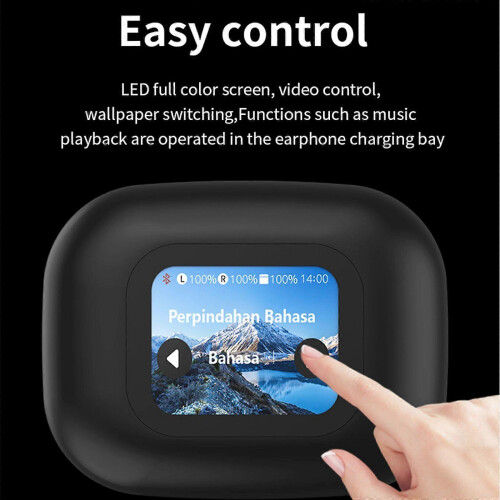 (Violet) 2025 Bluetooth AI Translator Earbuds 144+ Languages Real-Time Translate Earphone 1