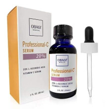 (30ml) Vitamin C Serum C20 30ml Blue Bottle Brightening Facial Serum with Antioxidant, Fades Dark Spots